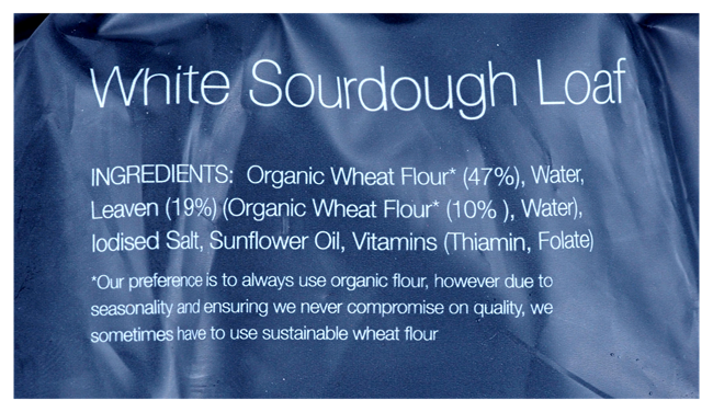 Picture of SONOMA SLICED WHITE SOURDOUGH